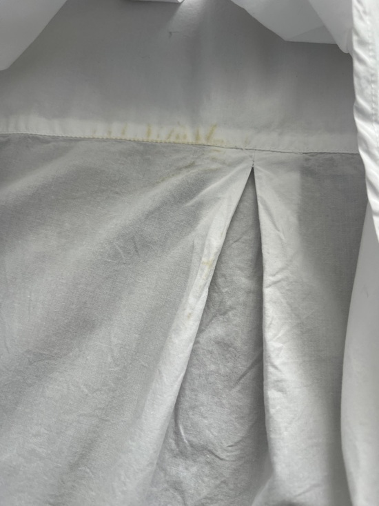 French Connection Women’s White Rhodes Poplin Long-Sleeve Popover Shirt - Size M - Picture 11 of 11